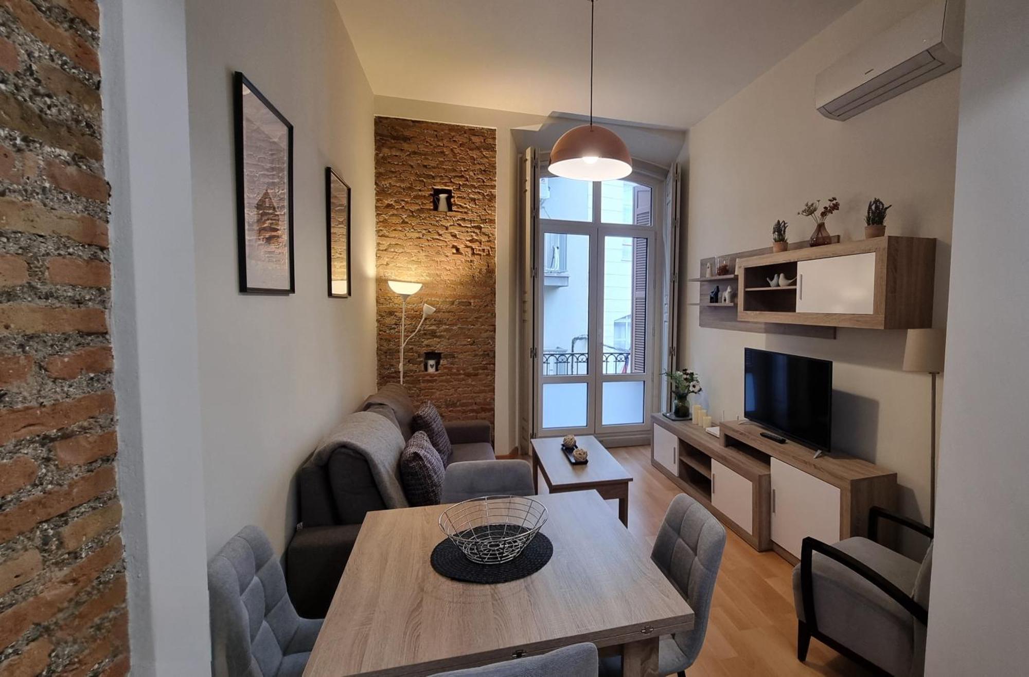 Rosa 2 Bedrooms In City Center Málaga Kültér fotó